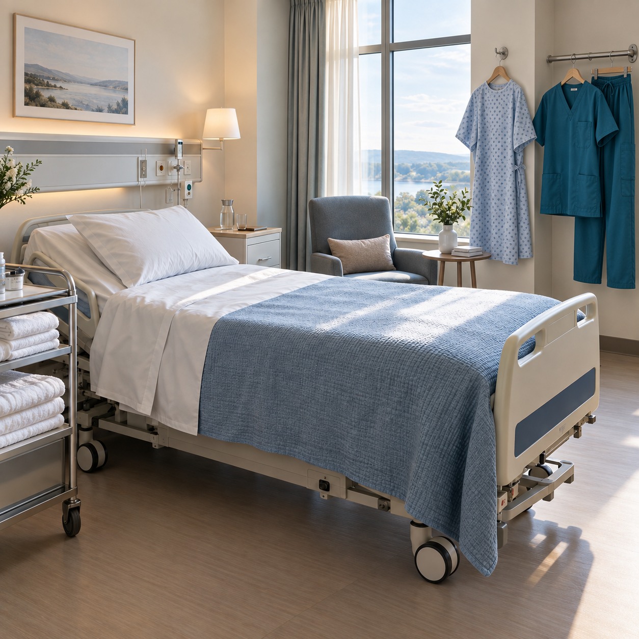 Institutional linen illustrative product example